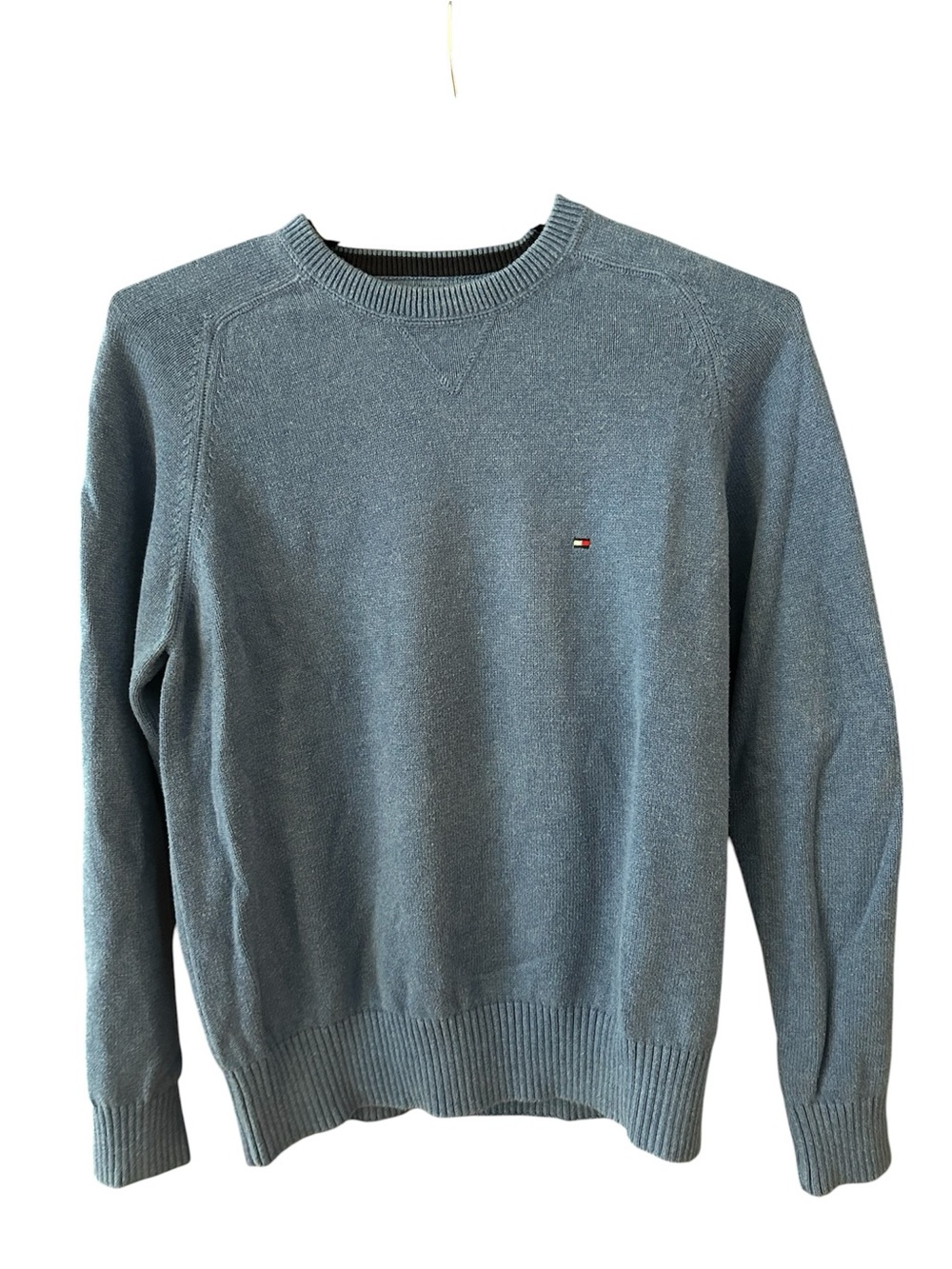 Tommy Hilfiger Men's Crewneck Sweater in Dusty Blue size L